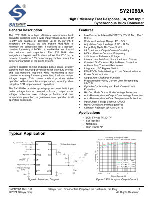 SY21288ARHC datasheet cover page