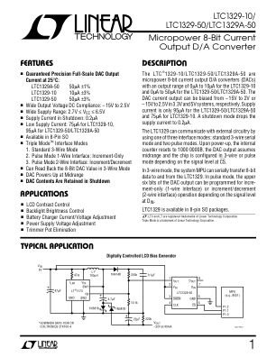 1329F datasheet cover page