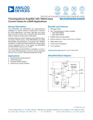 MAX40658-MAX40659 datasheet cover page