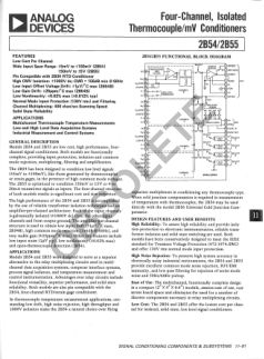 2B54 datasheet cover page