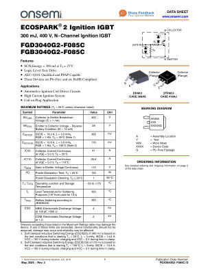 FGX3040G2-F085C 数据手册首页