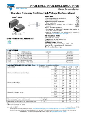 S1FLBDGJKM 数据手册首页