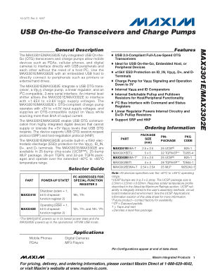MAX3301E-MAX3302E datasheet cover page
