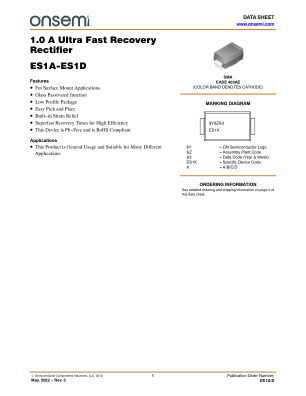 ES1D 数据手册首页