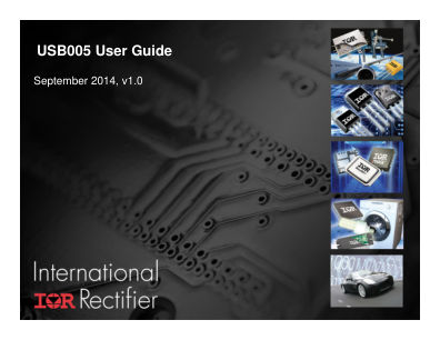 USB005 datasheet cover page