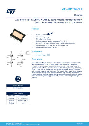 M1F45M12W2-1LA datasheet cover page