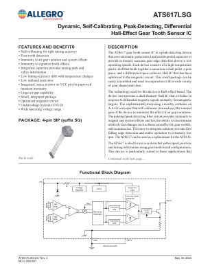 ATS617 datasheet cover page