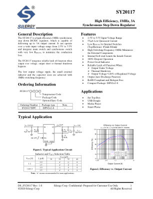 SY20117DFC datasheet cover page