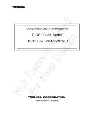TMP95C265FG 数据手册首页