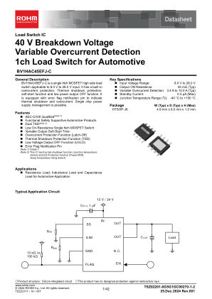 BV1HAC45EFJ-C datasheet cover page
