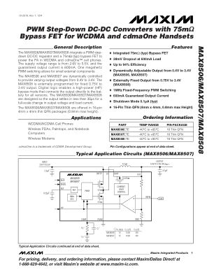 MAX8506-MAX8508 datasheet cover page