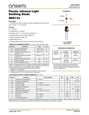 QED123 数据手册首页