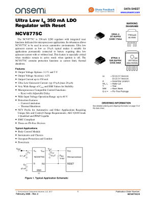 NCV8775C 数据手册首页