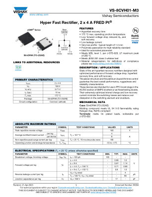 VS-8CVH01-M3 数据手册首页