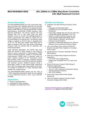 MAX16936-MAX16938 datasheet cover page
