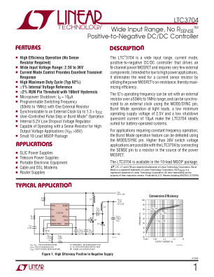 3704FB datasheet cover page