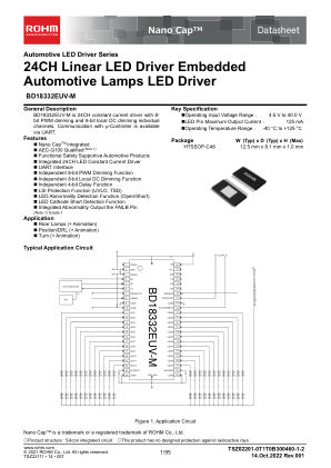 BD18332EUV-M datasheet cover page