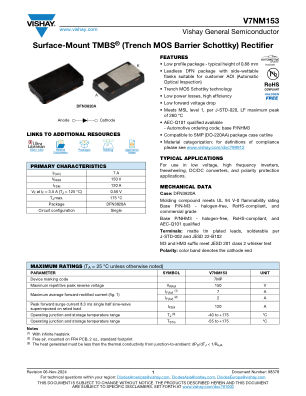 V7NM153 数据手册首页