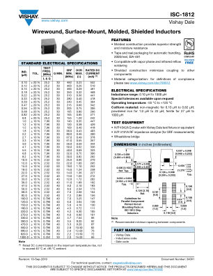 ISC-1812 数据手册首页
