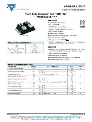 VS-GT55LA120UX 数据手册首页