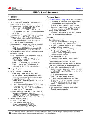 AM62D-Q1 datasheet cover page