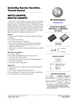 NRTS1260PFS 数据手册首页