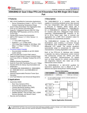 DS90UB962-Q1 datasheet cover page