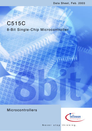 SAF-C515C-8EM-CA datasheet cover page