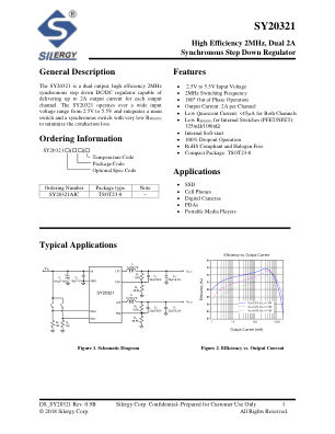 SY20321AIC datasheet cover page