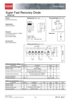 RF201L4SDD datasheet cover page