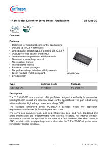 TLE4206-2G datasheet cover page