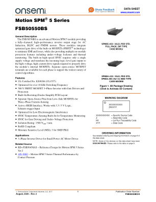 FSB50550BS 数据手册首页