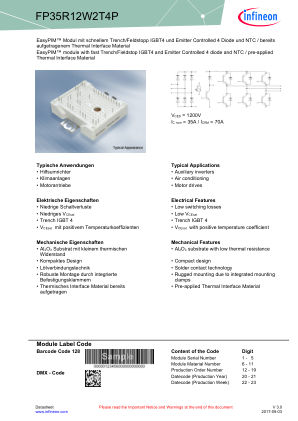 FP35R12W2T4P datasheet cover page