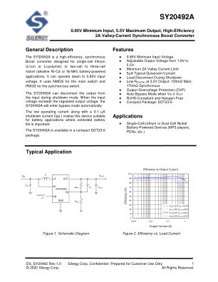 SY20492AABC datasheet cover page