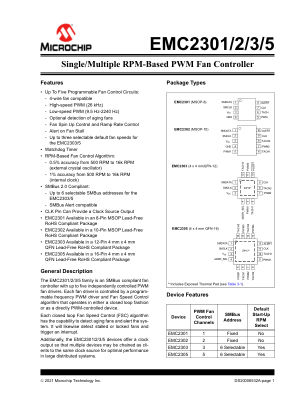 EMC2302-1-AIZL-TR 数据手册首页