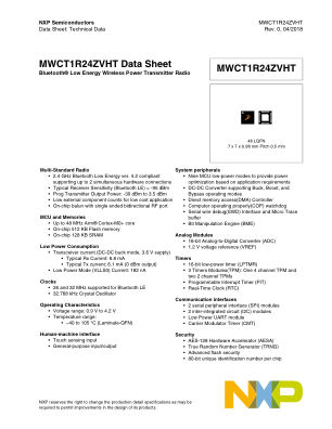 MWCT1R24ZVHT 数据手册首页