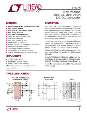3433F datasheet cover page