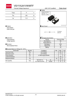 VS11VUA1VWMTF 数据手册首页