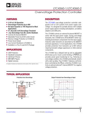LTC4360-1-4360-2 datasheet cover page