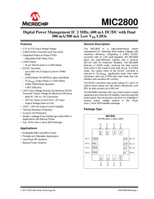 MIC2800-G1JSYML-TR datasheet cover page