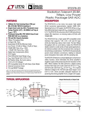 RT2378-20 datasheet cover page