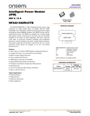 NFAQ1560R43TB 数据手册首页