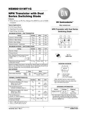 NSM80101M datasheet cover page