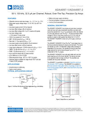 ADA4097-1-4097-2 datasheet cover page