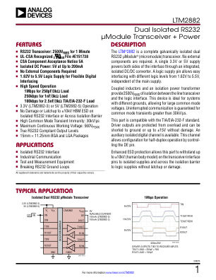 2882FH datasheet cover page