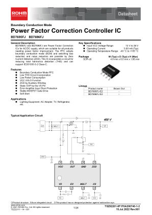 BD7696FJ datasheet cover page