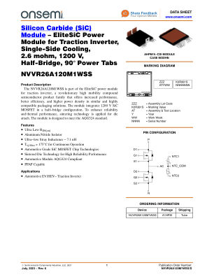 NVVR26A120M1WSS 数据手册首页