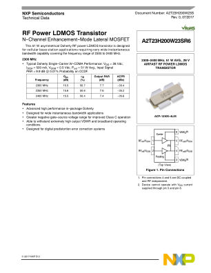 A2T23H200W23S 数据手册首页