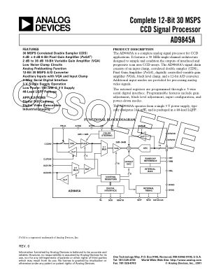 1670286AD9845A datasheet cover page