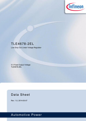 TLE4678-2EL datasheet cover page